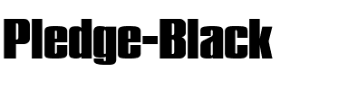 Pledge Black Regular.ttf
