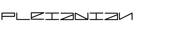 Pleiadian Regular.otf