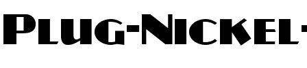 Plug Nickel NF Regular.ttf