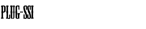Plug SSi Regular.ttf