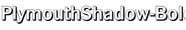PlymouthShadow Bold.ttf