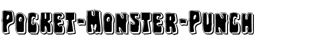 Pocket Monster Punch Regular.ttf