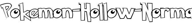 Pokemon Hollow Normal.ttf