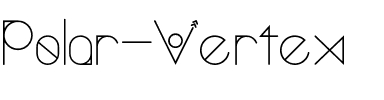 Polar Vertex Regular.otf