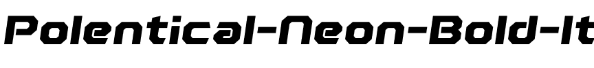 Polentical Neon Bold Italic.ttf