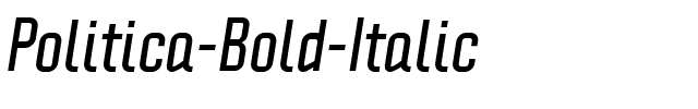 Politica Bold Italic.ttf