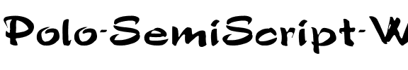 Polo-SemiScript Wd Regular.ttf