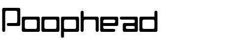 Poophead Normal.ttf