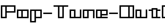 Pop Tune OutBitA12 Regular.ttf