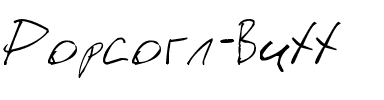Popcorn Butt Normal.ttf