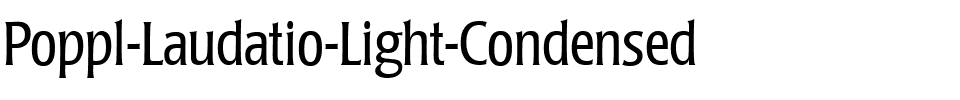 Poppl-Laudatio Regular.ttf