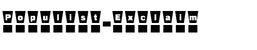 Populist Exclaim Regular.ttf
