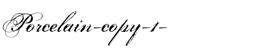 Porcelain Regular.ttf