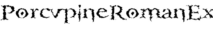 PorcupineRomanExtended Regular.ttf