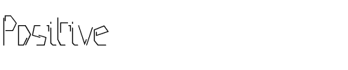 Positive Regular.ttf