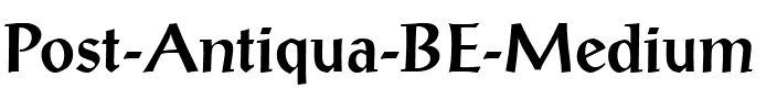 Post Antiqua BE Bold.ttf