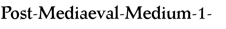 Post-Mediaeval BQ Regular.ttf