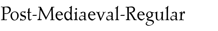 Post Mediaeval Regular.ttf