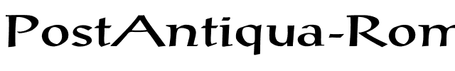 PostAntiqua-Roman Ex Regular.ttf