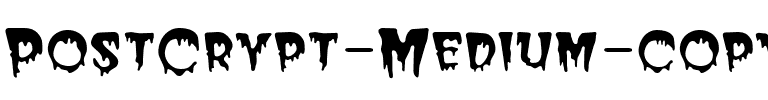 PostCrypt Medium.ttf