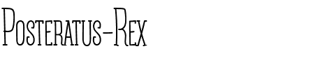 Posteratus Rex FFP.ttf