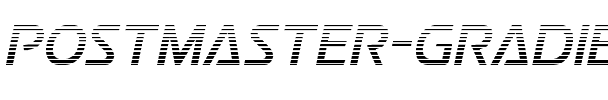Postmaster Gradient Regular.ttf