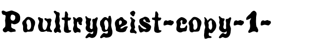Poultrygeist Regular.ttf
