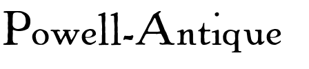Powell Antique Regular.ttf