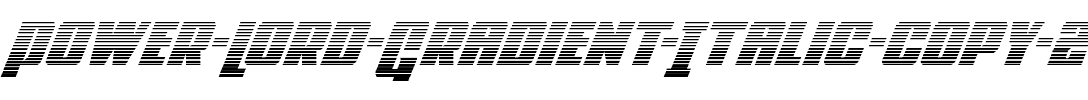 Power Lord Gradient Italic Italic.ttf