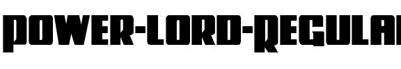 Power Lord Regular.ttf