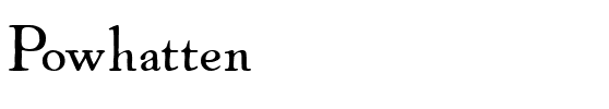 Powhatten Regular.ttf
