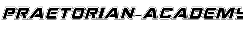 Praetorian Academy Italic Italic.ttf