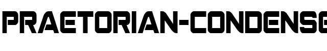 Praetorian Condensed Condensed.ttf