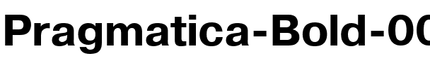 Pragmatica Bold.ttf