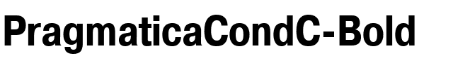 PragmaticaCondC Bold.ttf