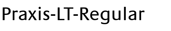 Praxis LT Regular Regular.ttf
