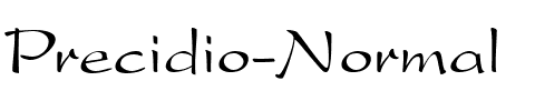Precidio Normal.ttf