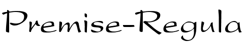 Premise Regular.ttf