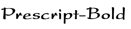 Prescript Bold Bold.ttf