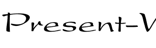 Present Wd Regular.ttf