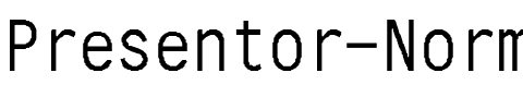Presentor-Norma Regular.ttf