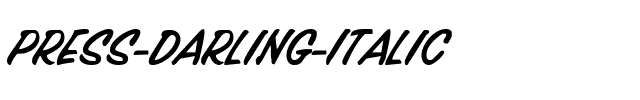 Press Darling Italic Italic.ttf