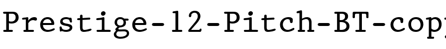 Prestige12 BT Roman.ttf