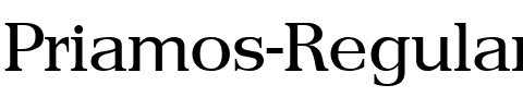 Priamos-Regular Regular.ttf