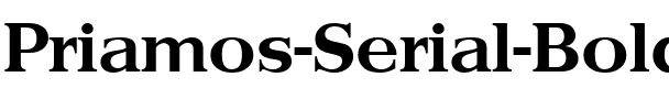Priamos-Serial Bold.ttf