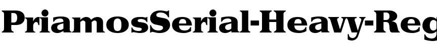 PriamosSerial-Heavy Regular.ttf