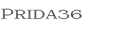 Prida36 Medium.otf