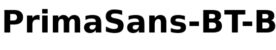PrimaSans BT Bold.ttf