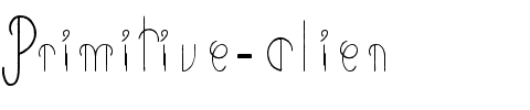 Primitive Alien Normal.ttf