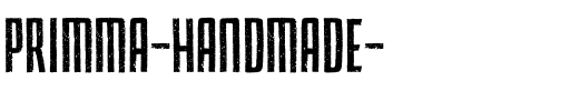 Primma Handmade  Regular.ttf